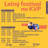 Pozrite si program Letného festivalu na KVP